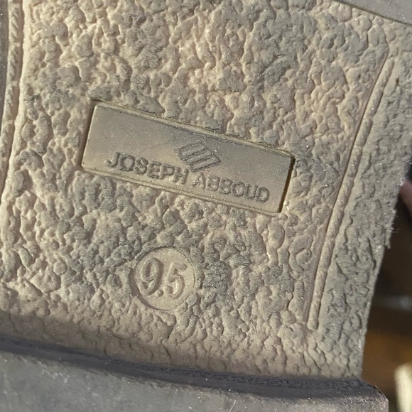 Final ♥️ Joseph Abboud Men’s Suede Chukka Boots Sz 9.5 - Picture 3 of 5